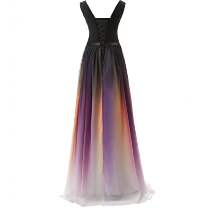 Элегантный 2017 Вечернее Платье Ремень Формальные Женщины Вечерние Платья