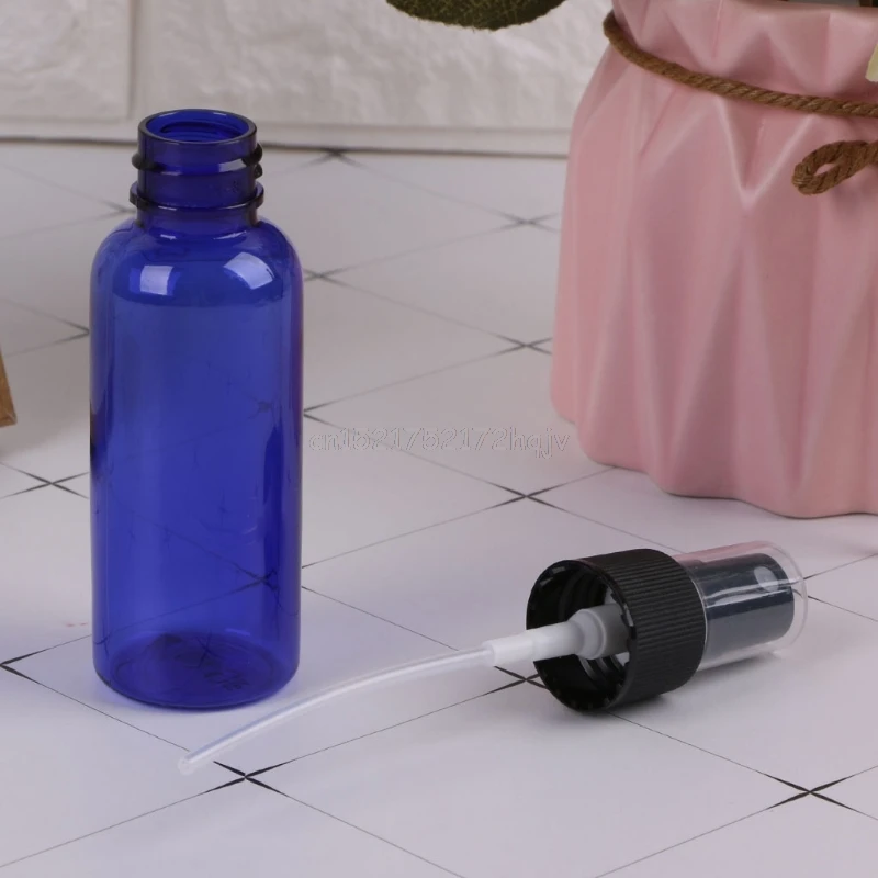 50 мл многоразовый нагреваемый Пресс бутылка брызга насоса контейнер для