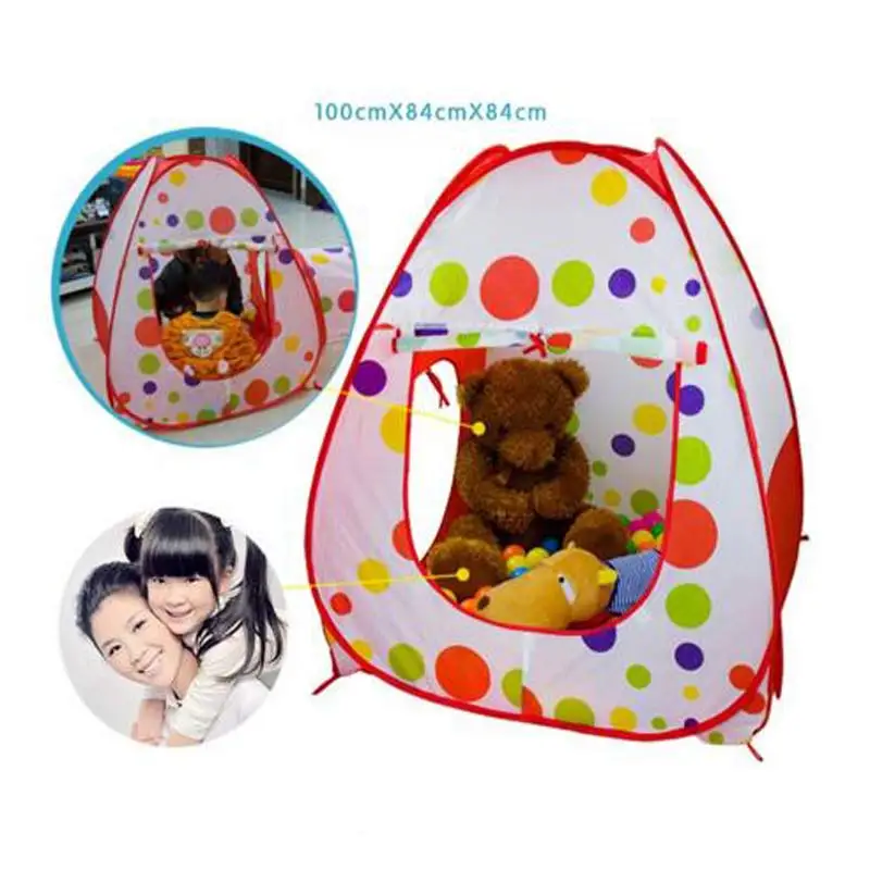 Детский манеж 3 в 1 детский тент для ползания огромный разноцветный бассейн с