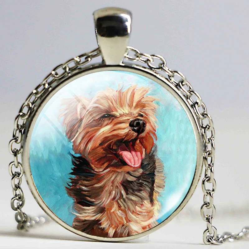 Очаровательные ювелирные изделия простой дизайн изображения собаки украшения