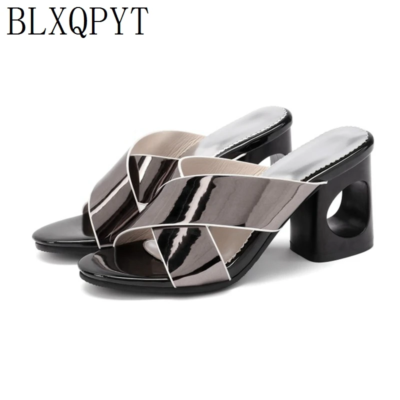 BLXQPYT/Новинка большие размеры 32-45 женская летняя модная обувь для отдыха женские