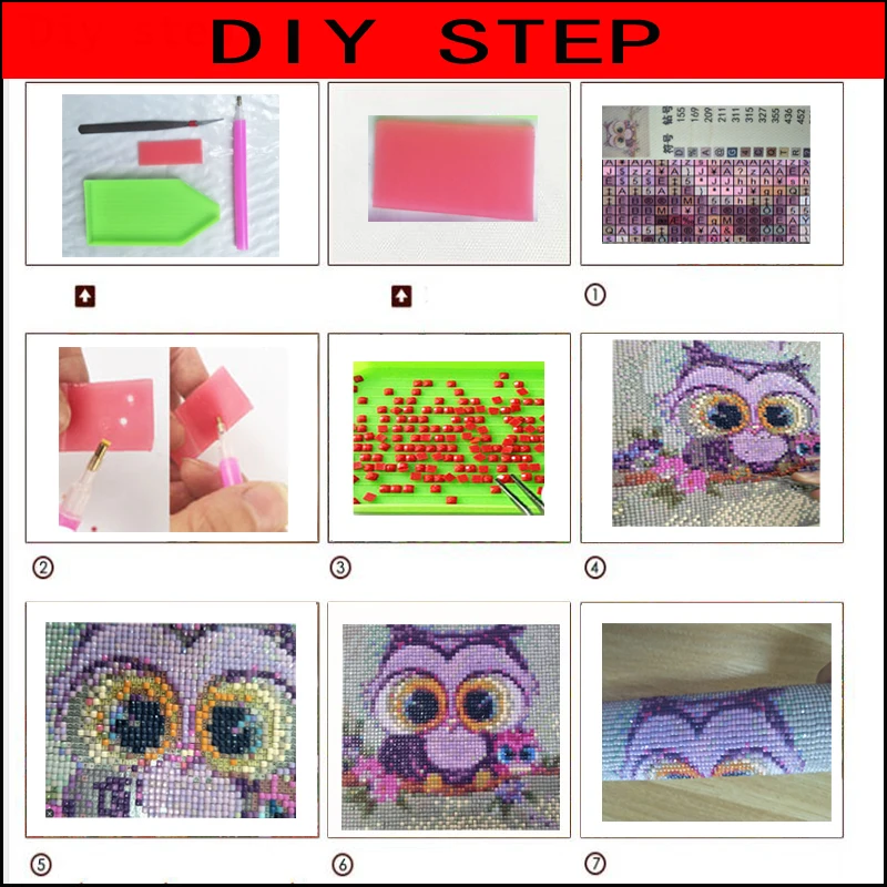 100% полная квадратная/круглая Алмазная дрель 5D DIY алмазная живопись Ислам