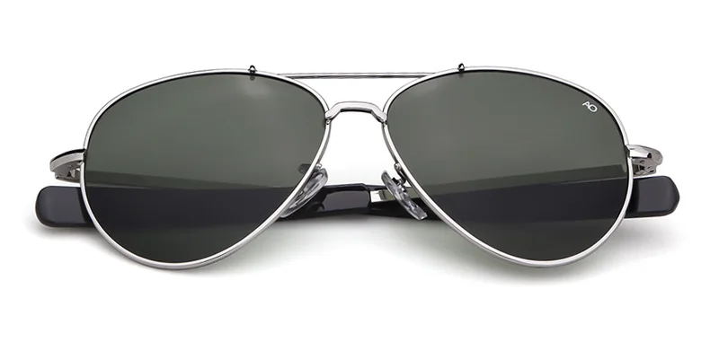 HBK Pilot 90s AO General Pilot американская оптическая 12K Золотая оправа Oculos De Sol армейский Военный Макартур с коробкой K40024