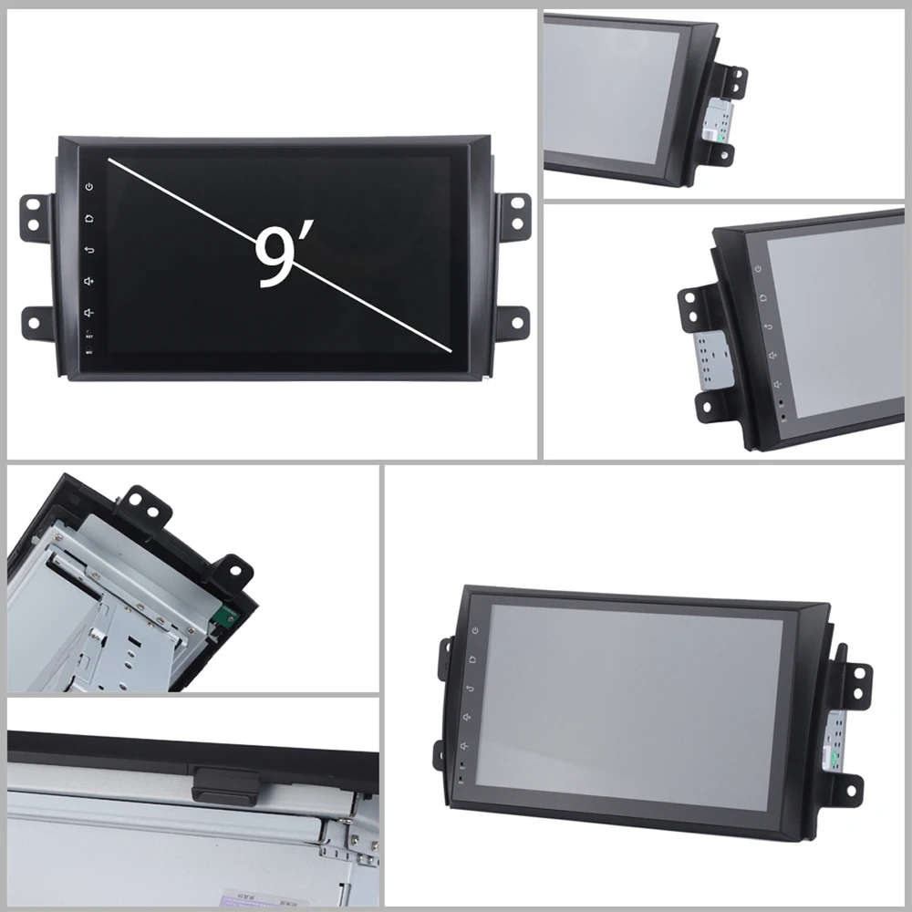 1Din 9 &quot4 GB + 32 автомобиль радио для Suzuki sx4 Android 8 0 руль Octa Core автомобильный gps плеер