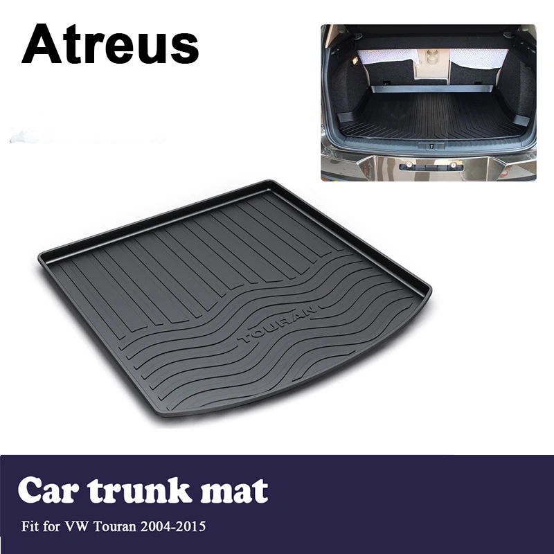 Atreus багажник автомобиля Коврики для багажника ЛОТОК защиты Одеяло VW Touran 2004 2005 2006