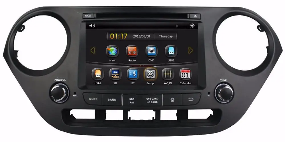 7 дюймовый автомобильный dvd плеер с GPS (опционально) аудио Радио стерео USB/SD AUX BT/TV