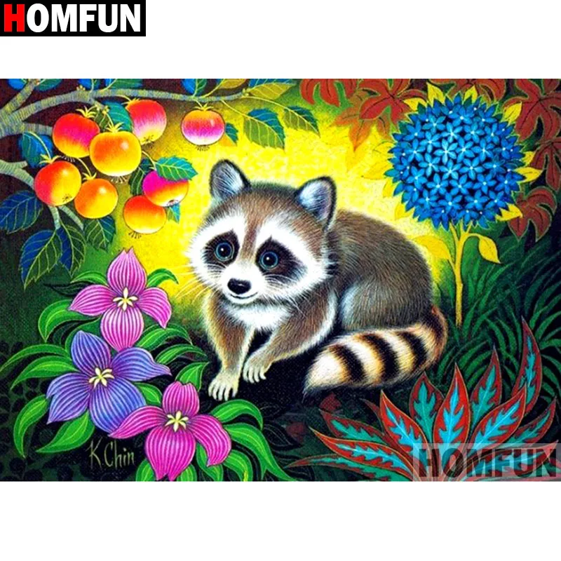 Алмазная живопись HOMFUN A14709 картина сделай сам из квадратных/круглых страз вышивка