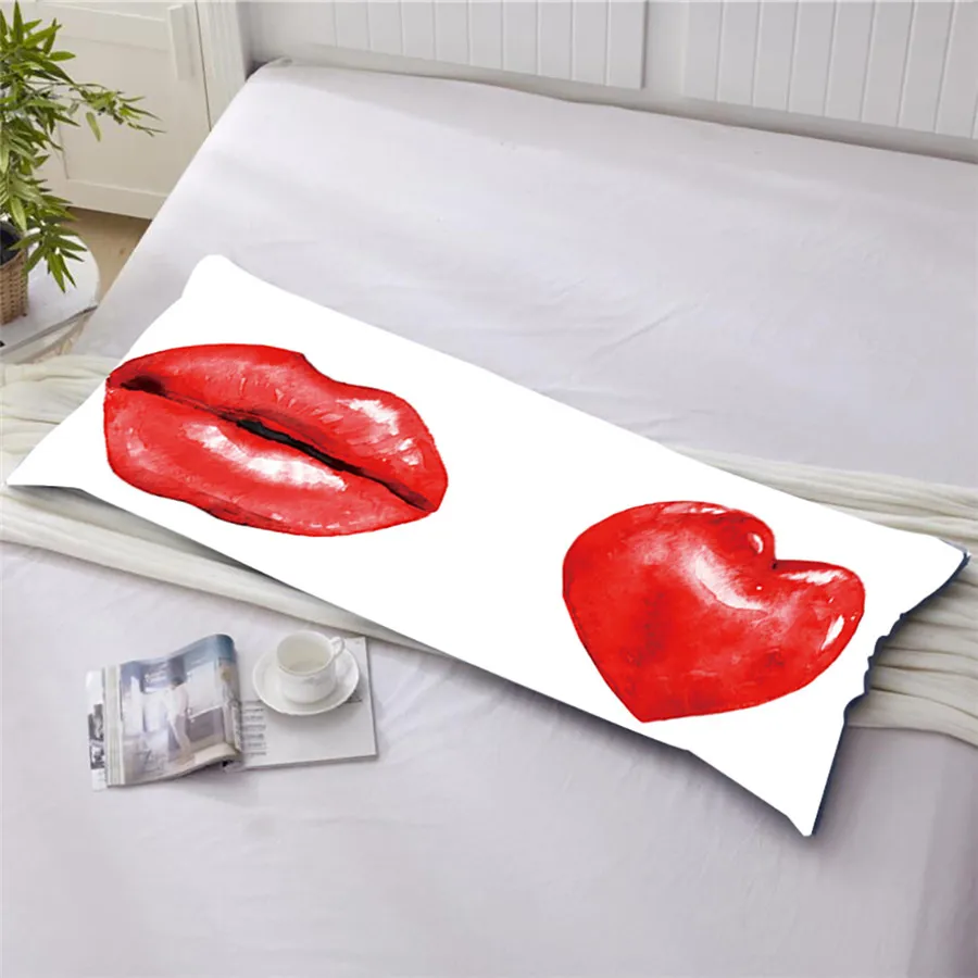 HELENGILI, 20x54 дюймов, 3D Чехол на подушку для тела, Мультяшные животные, декоративный Чехол на подушку для взрослых и детей, милый Чехол на подушку