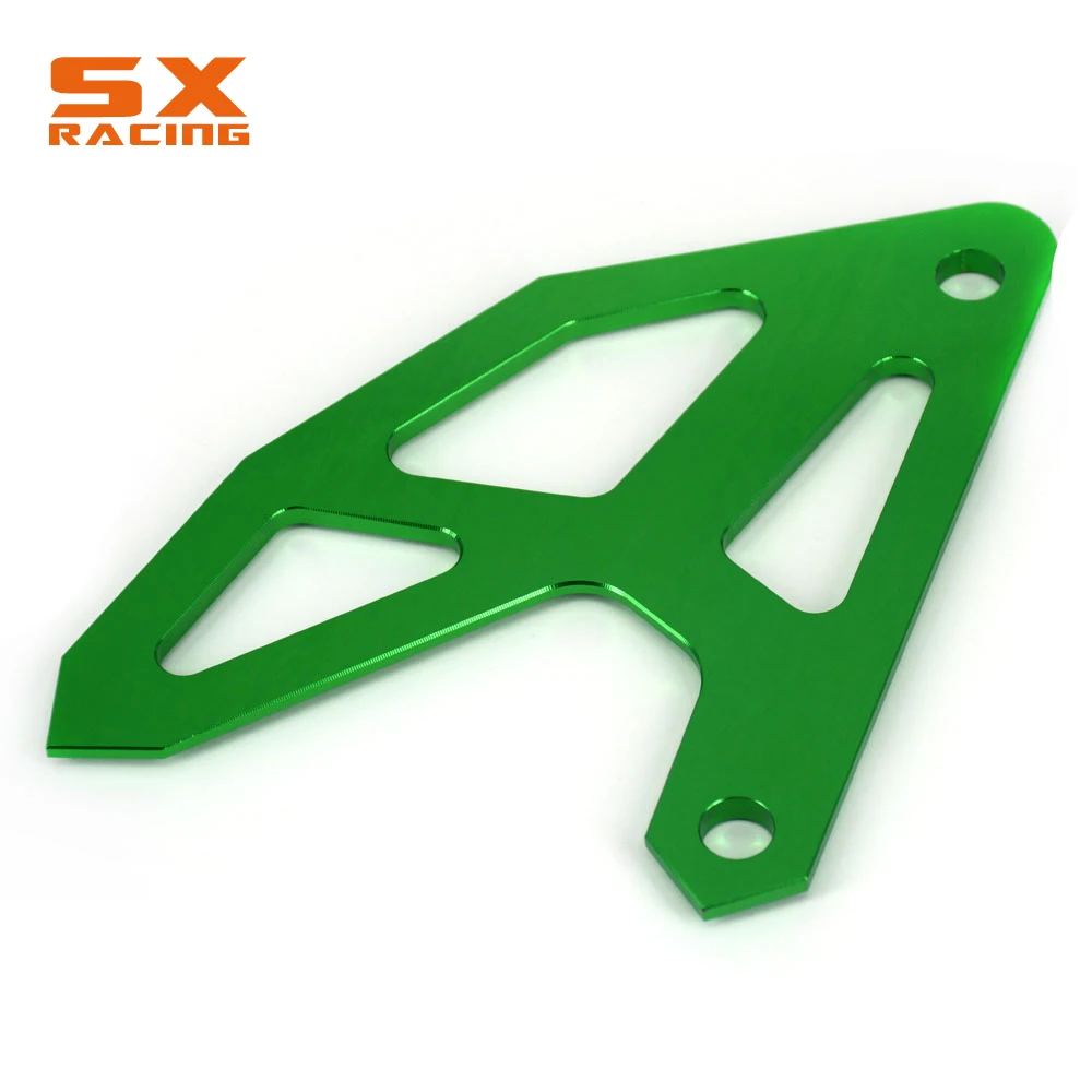 

Motorcycle CNC Green Guard Rear Brake Disc Rotor Protector Cover For KAWASAKI KLX450R 07-09 KX125 04-05 KX250 KX250F KX450F