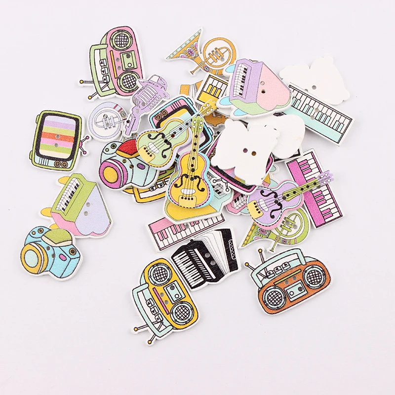 50 шт. деревянные пуговицы для рукоделия 2 отверстия|wholesale wood buttons|wooden buttonswooden buttons