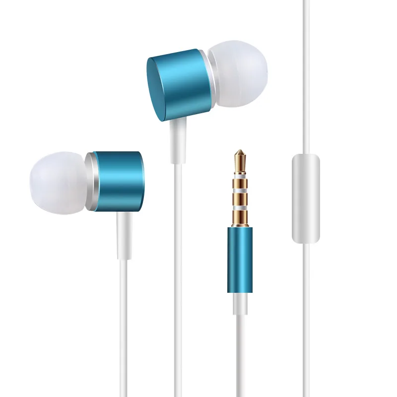 HAOBA Wired earphone metal high-end simple mobile computer MP3 universal In-Ear earpiece | Электроника