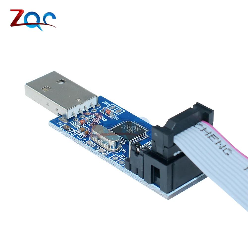Программатор USBASP USBISP AVR USB ISP ASP ATMEGA8 ATMEGA128 с поддержкой Win7 64K для Arduino | Инструменты