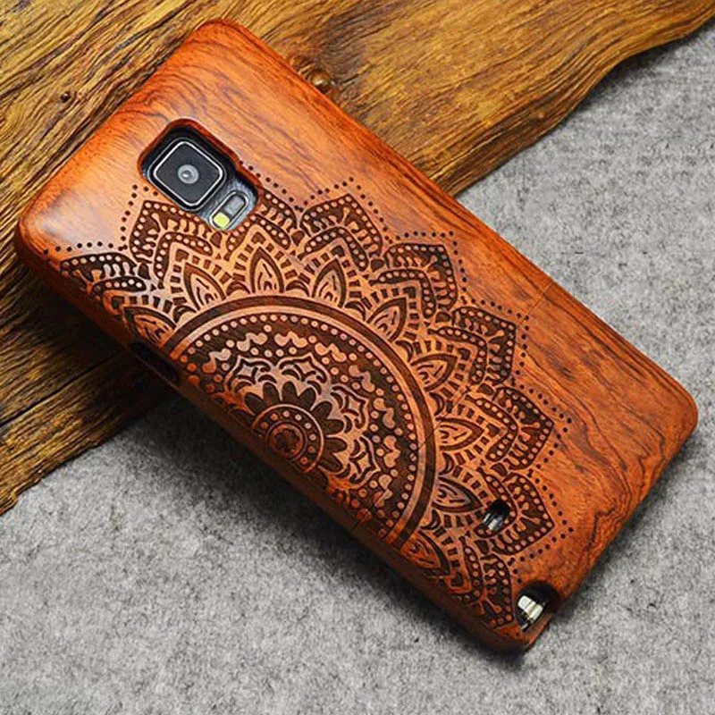 BB Деревянный ящик для samsung Galaxy S5, S6, S7, S8, S9 Edge Plus, Note 3, 8, 9, чехол для телефона s, чехол, натуральный бамбук, резьба, Fundas - Цвет: BB