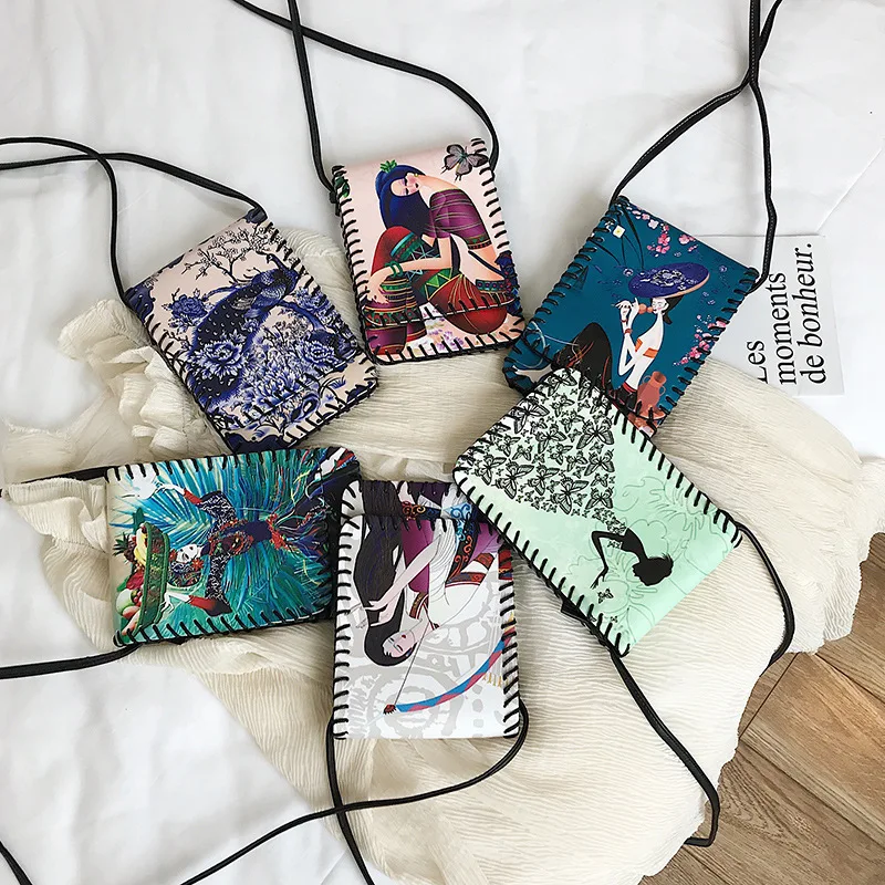 Женские сумки через плечо для телефона 2019 качественные кожаные роскошные