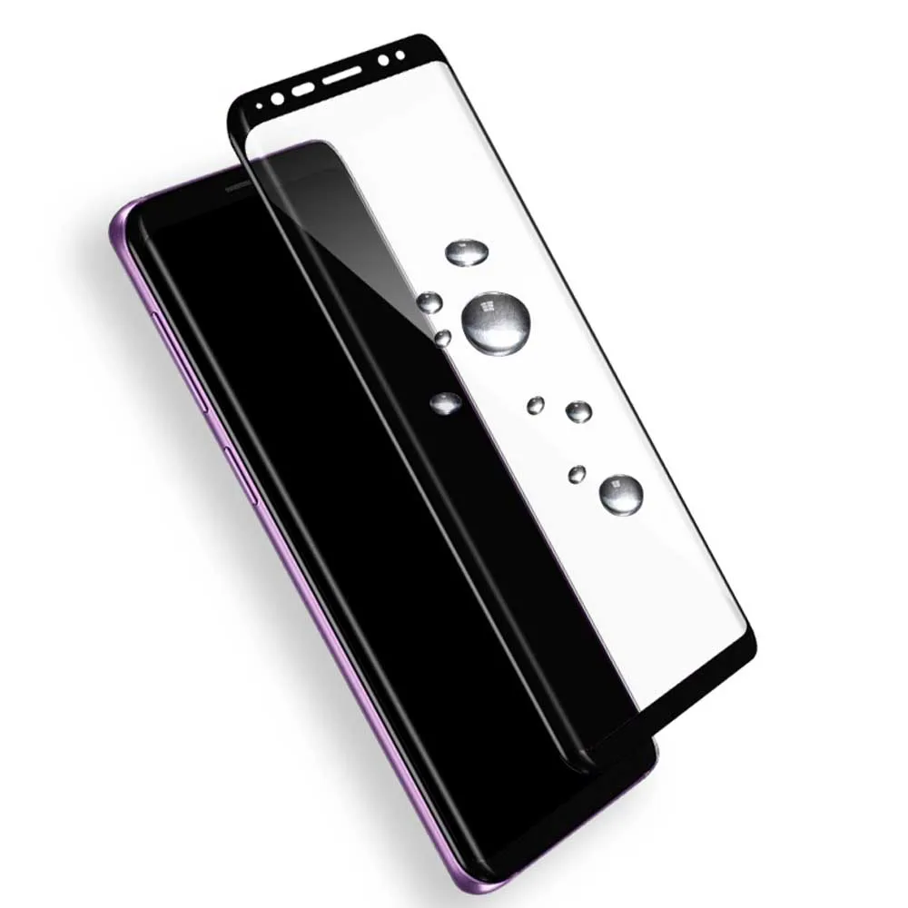 3D изогнутая Защитная пленка для экрана Samsung Galaxy S9 Plus из закаленного стекла 9H на