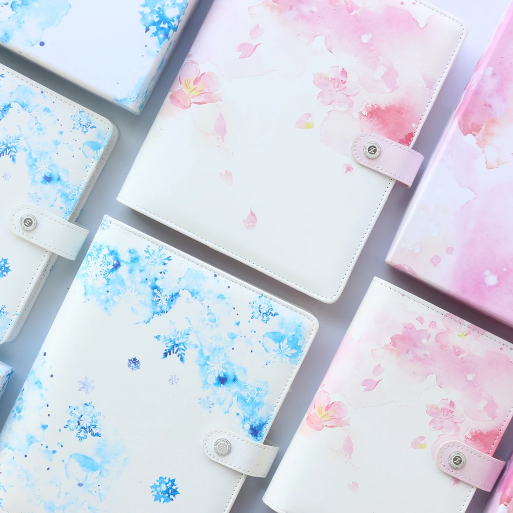 Domikee милый мультфильм binder ежемесячный еженедельник планировщик повестки дня