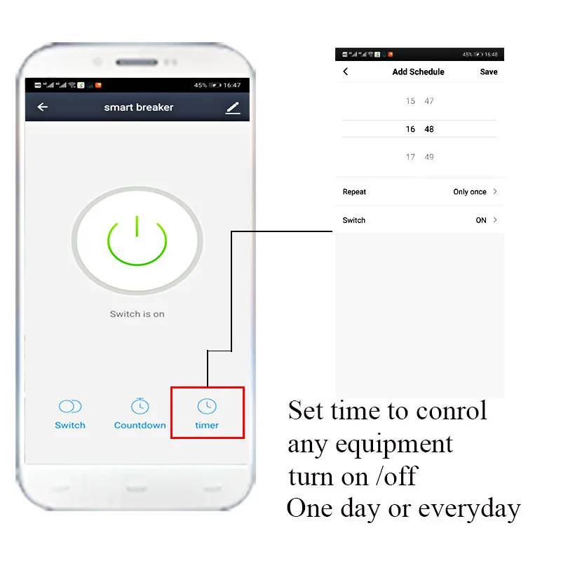Wifi умный переключатель 110 220 В 10A выключатель Умный контроль жизни google assistant alexa