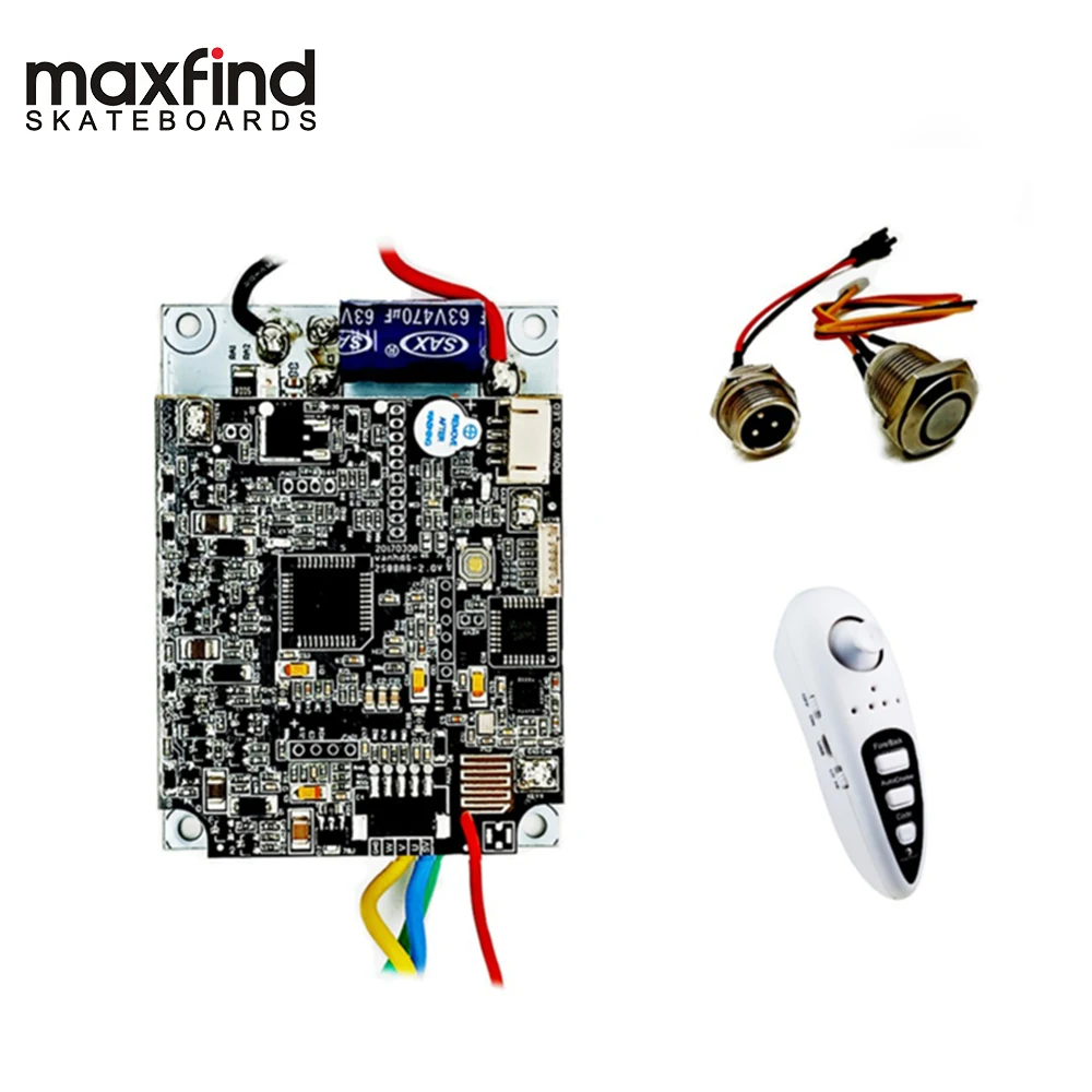 Maxfind Poweful 1000 Вт одномоторный Электрический скейтборд с пультом дистанционного