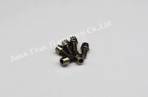 Титановый конический болт Gr5 с шестигранной головкой|screw spike|bolt servicebolt |