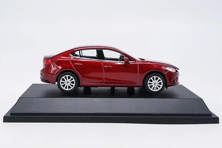 1:43 игрушечный автомобиль из сплава, высокая имитация MAZDA 3 AXELA Коллекционная модель автомобиля, литая металлическая модель игрушечного автомобиля
