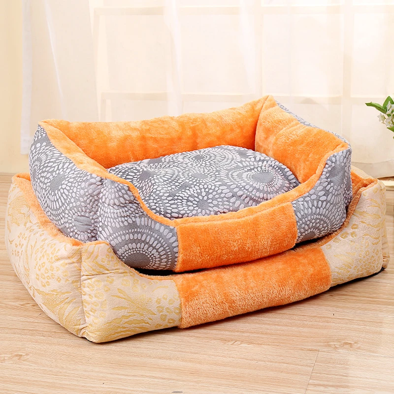 Winter Removable Warm Pet Bed Breathable Dog House For Large Cute Design Supplies Convenient products All Seasons | Дом и сад