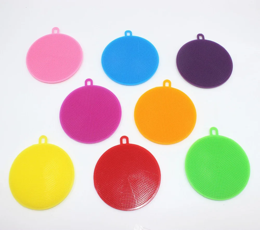 Magic Cleaning Brushes Silicone Dish Bowl Scouring Pad Pot Pan Easy to clean Wash Kitchen | Дом и сад