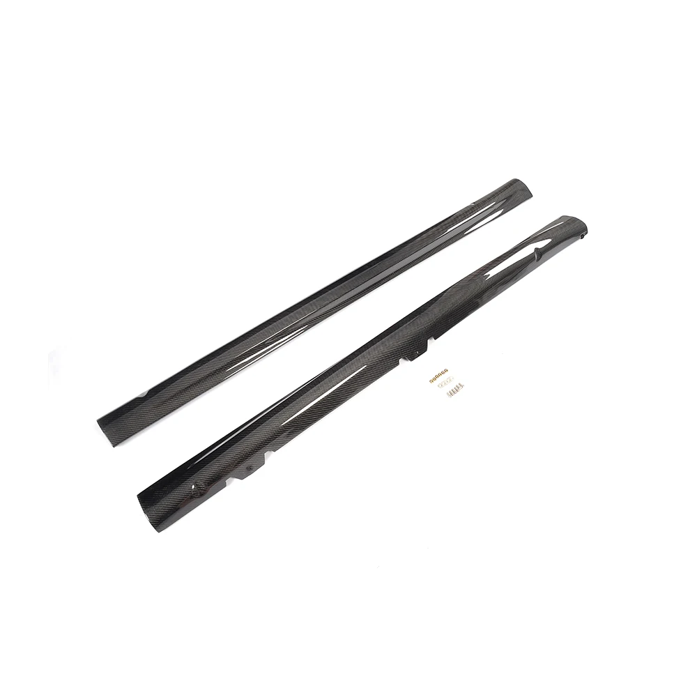 Карбоновые/FRP боковые юбки для автомобиля накладные фартуки VW Golf 6 R20 только 2010 2011