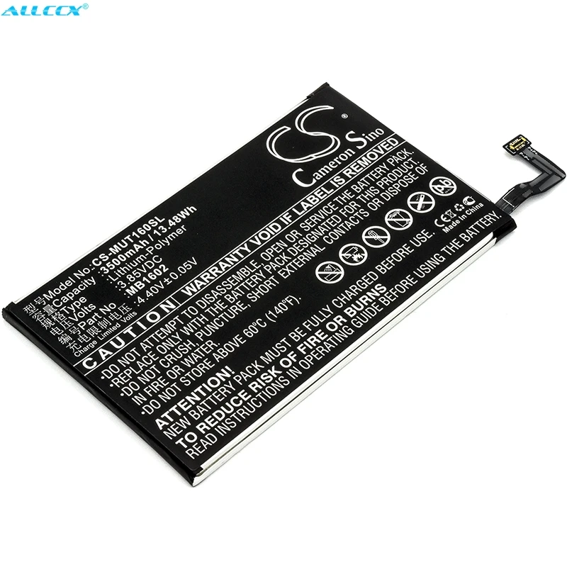 Аккумулятор Cameron Sino 3500 мАч MB1602 для Meitu MP1602 T8 | Мобильные телефоны и аксессуары