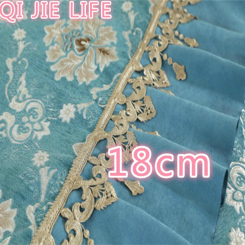 1 Piece Sofa Cover Jacquard Chenille Lace Anti-slip Towel Europe Style Covers For Living Room 18cm Edge | Дом и сад