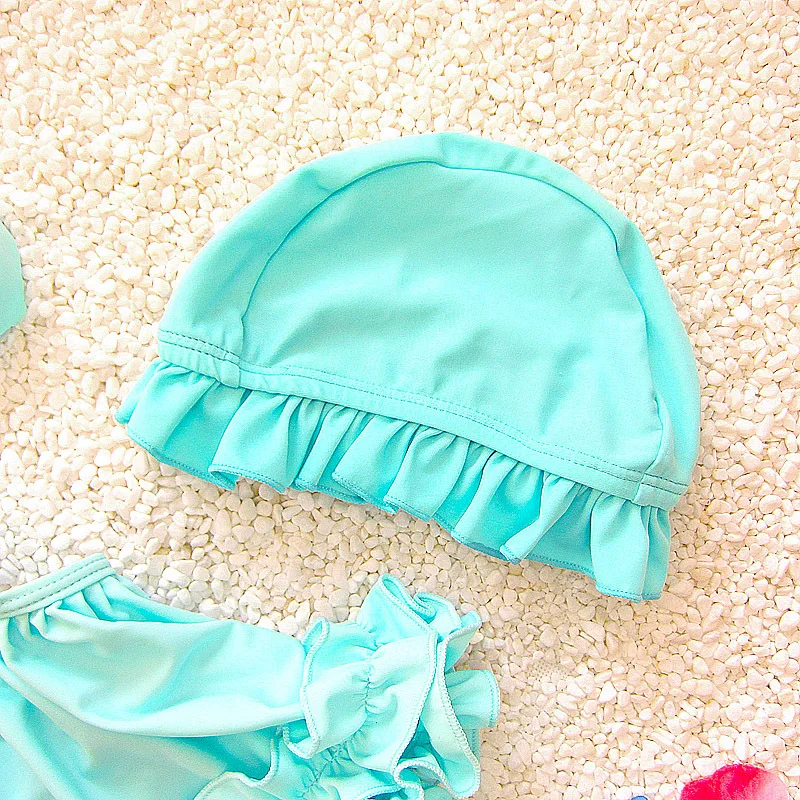 Бикини для девочек 2018 купальные костюмы из двух предметов маленьких купальник