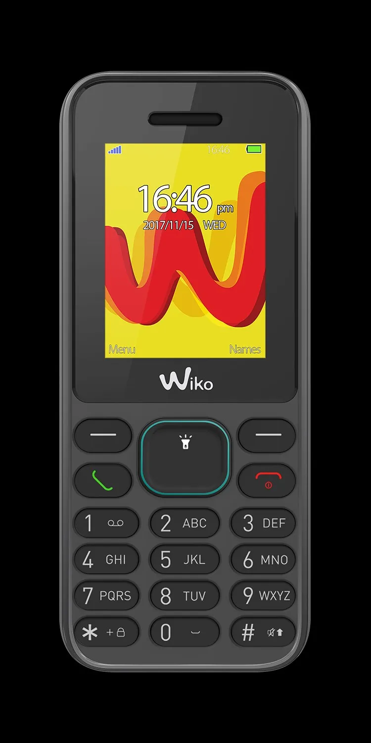 Смартфон Wiko LUBI 5 de 1 8 &quot(Dual SIM fm радио Teclado fisico Bluetooth Linterna светодио дный у Reproductor MP3)