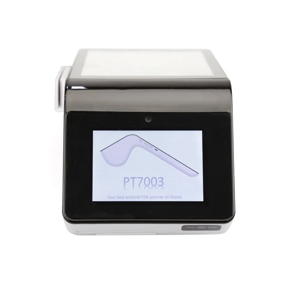 Pos-терминал pt7003 оригинальный nfc android портативный магнитный Кардер-ридер msr scr