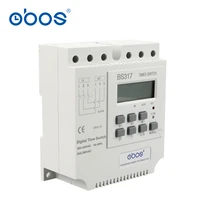 new good credit good quality three phase 380v 25a din weekly timer digital timer with 17 times onoff time set range 1min 168h