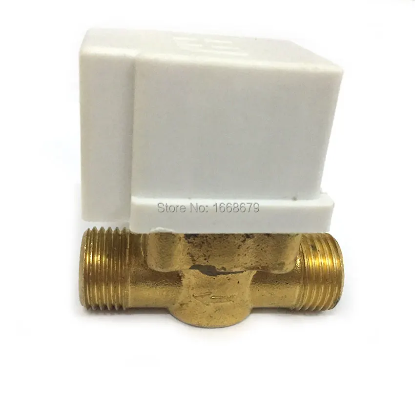 AC 220V 1/2 ''латунный Электрический электромагнитный клапан управления горячей