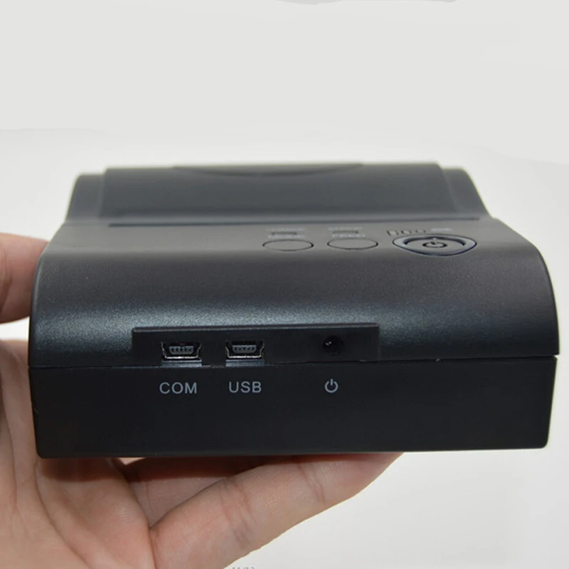 Портативный термопринтер 80 мм для мобильных телефонов Android 4.2.2 Bluetooth 4 0