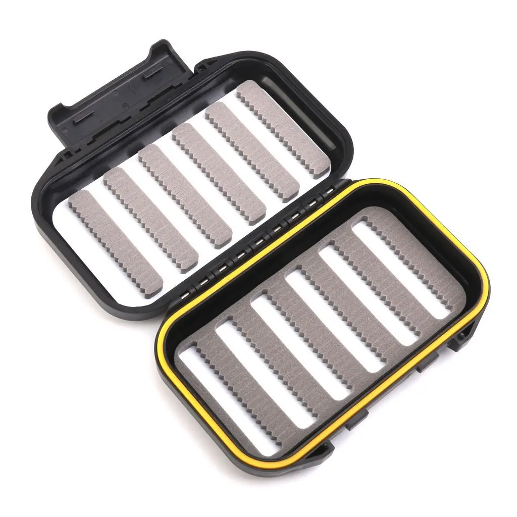 MAXIMUMCATCH приманка коробка fly Box flyweight пластиковый рыболовный Ангел рыболовный ящик для хранения(черный