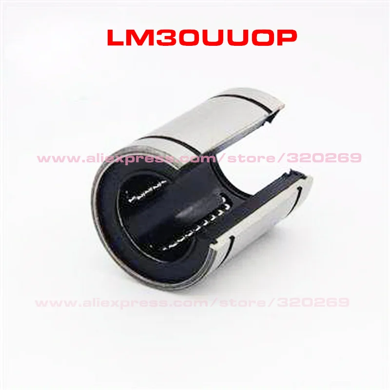 4 шт. LM30UU LM30UUOP LM30UUAJ открытые 30x45x64Mm линейного движения шариковых подшипников для 30