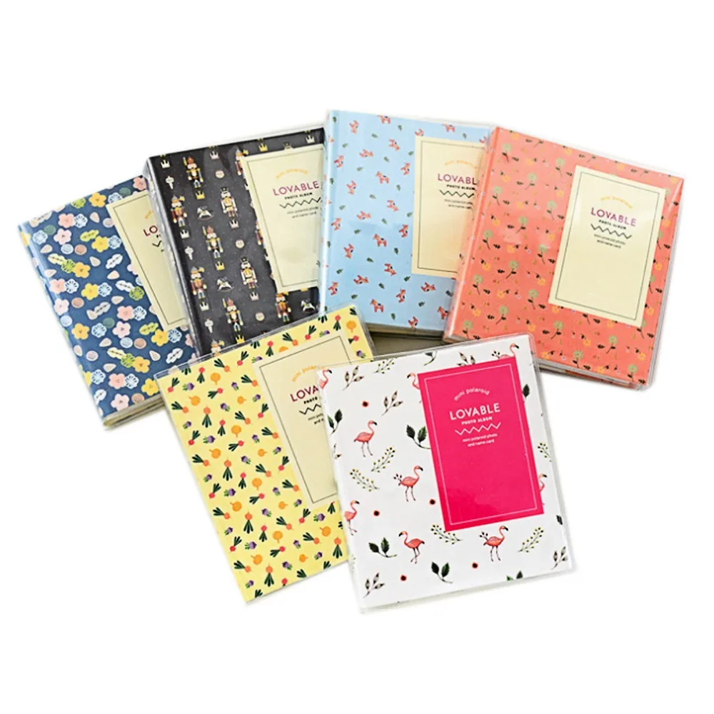 64 кармана мультфильм шаблон Мини альбом книга для Instax Mini LiPlay 11 9 7s 8 25 70 90 пленка HP
