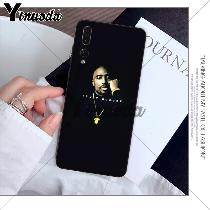 Yinuoda 2Pac Tupac Amaru Shakur чехол для телефона Huawei P10 plus 20 pro P20 lite mate9 10 honor view10 мобильные