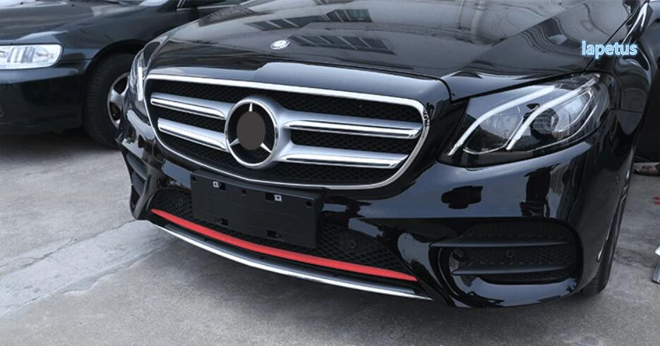 

Передний и Нижний Бампер Lapetus, декоративная пластина, обшивка для Mercedes Benz E Class W213 (спортивная модель) 2016 2017 2018 2019