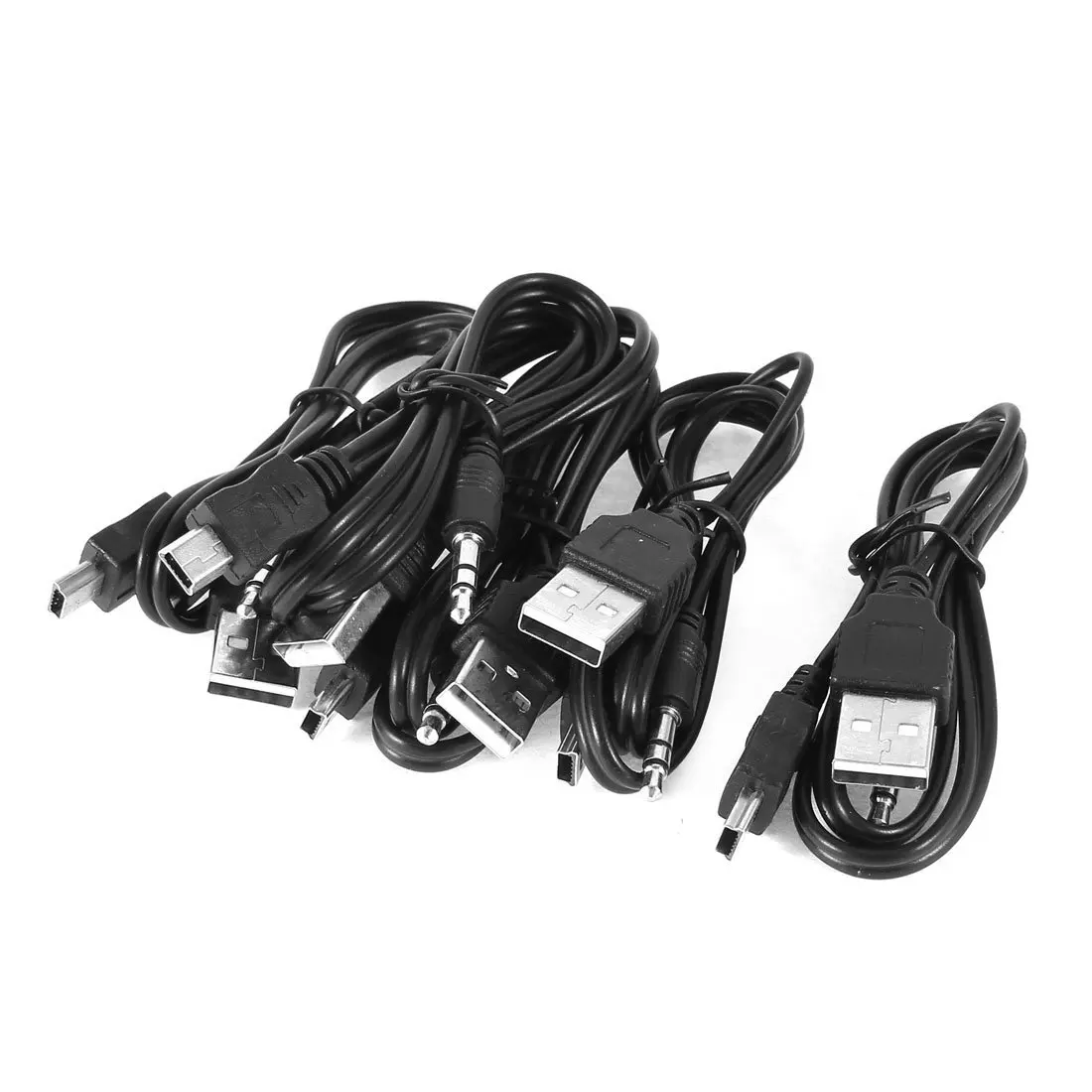 5 шт. штекеры USB 2 0 Mini B 3 мм 50 см/20 дюймов|mini b|data cableusb to jack 3.5mm |