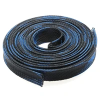 15mm 5 м 2/4/6/8/10/12/15/20/25 мм; изоляционный кабель в оплетке, плотный PET, расширяемые кабельная муфта проводки кабели защита - Цвет: 15mm