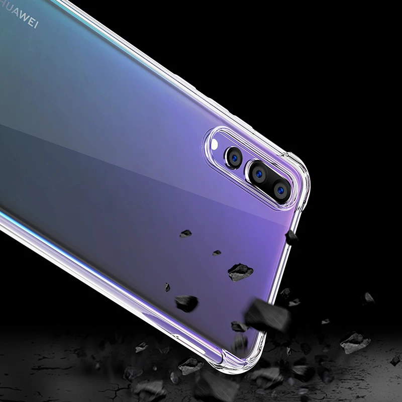 Для huawei P20 P30 Коврики 10 20 Pro Nova 3 3i 3E 4 4E прозрачный чехол силиконовый для Honor 8 9 Lite 8X Max