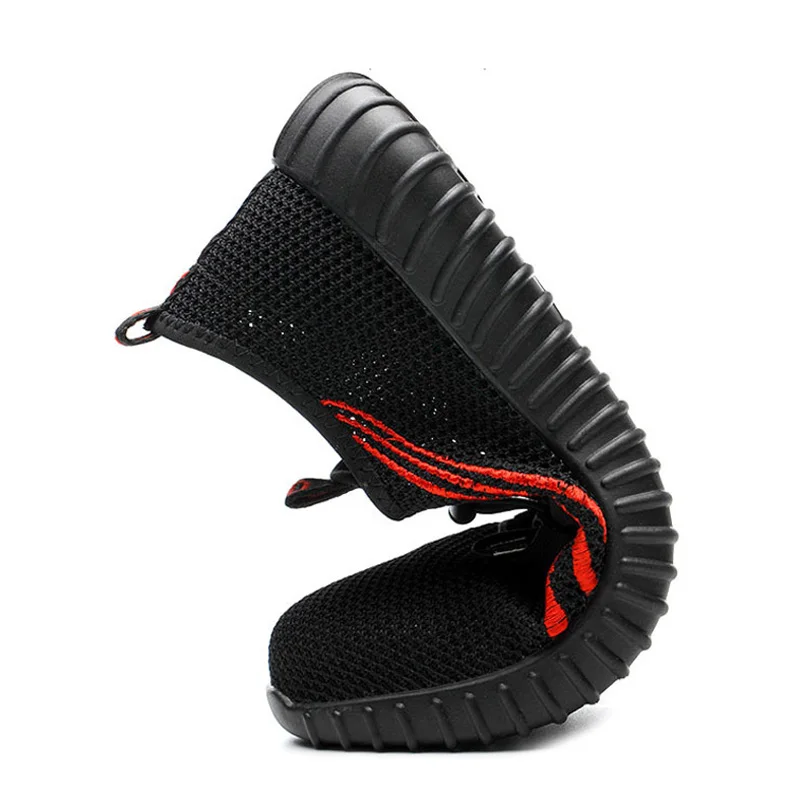 Мужские туфли 2019 мужские ботинки для защиты от ударов и прокола повседневные