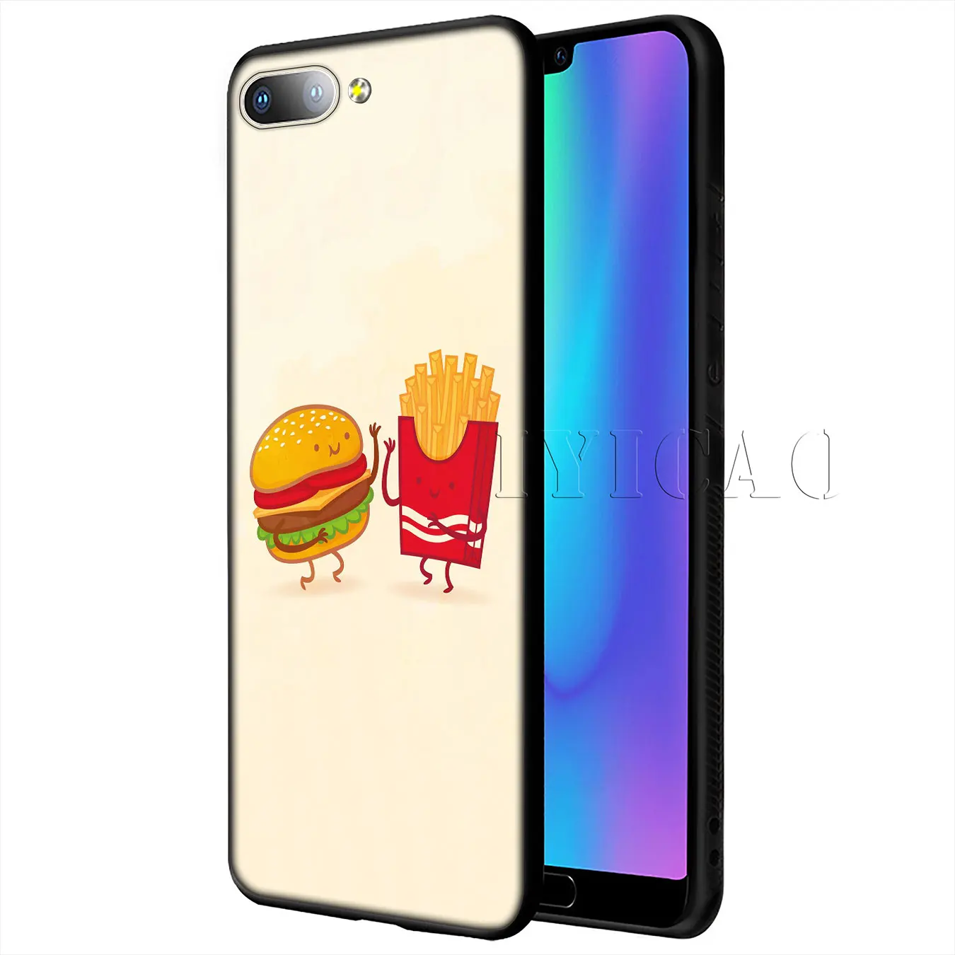 Мягкий чехол IYICAO для Huawei Y9 Y7 Y6 Prime 2019 Honor 20 8C 8X 8 9 9X 10 Lite 7C 7X 7A Pro |