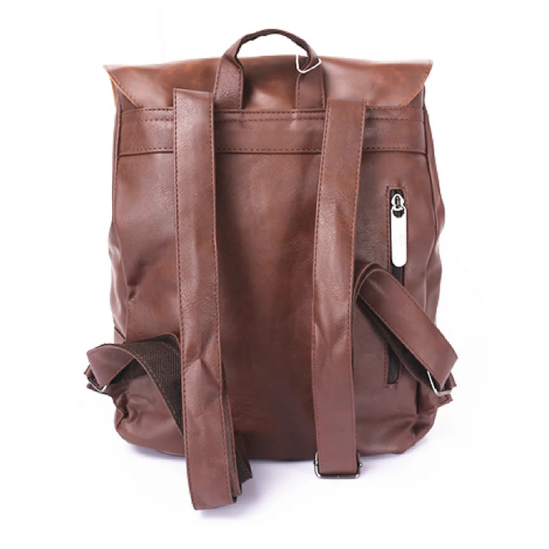Black PU Leather Backpack School Bag Cute For Handbag Men Hot Satchel Bags Cover Magnetic Hasp New 2014 | Багаж и сумки