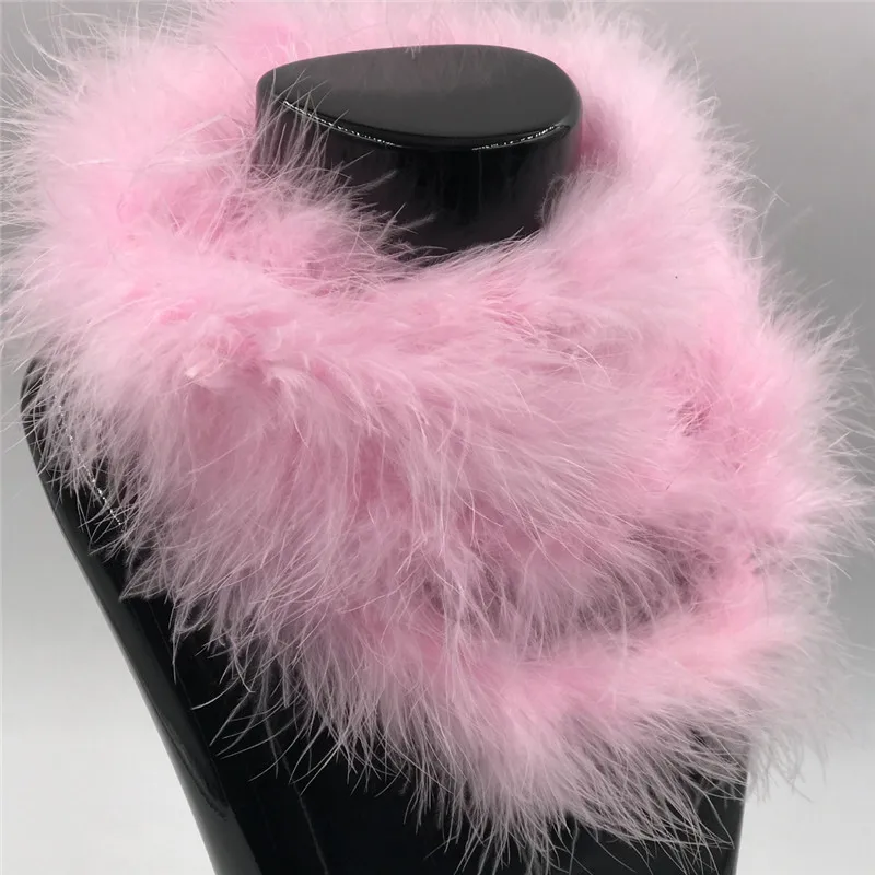 5 шт. розовый маскарадный костюм аксессуар Перо Боа Шарф своих курица боа 2 м