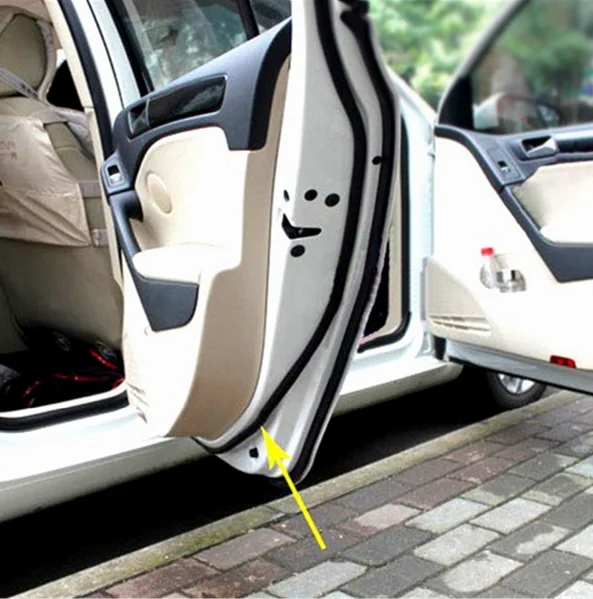 2PCS 40&quot 100CM P Shape Pillar PVC panels Lock RV Camper Rubber Truck decoration backsplash BLACK durable Edge Trim Seal Strip |