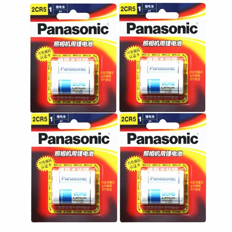 Оригинальный литиевый аккумулятор Panasonic 2CR5 6 в 1500 мАч|Батарейки| |