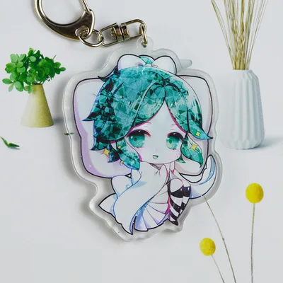 E 1 шт., Hoseki no Kuni, аниме фосфофилит, фосфористая земля блестящих киноваров, гошенит, брелок, двойные брелки - Color: E
